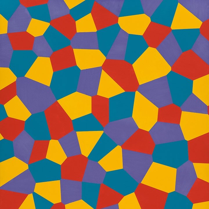 Voronoi Diagram - Evolutionary Space